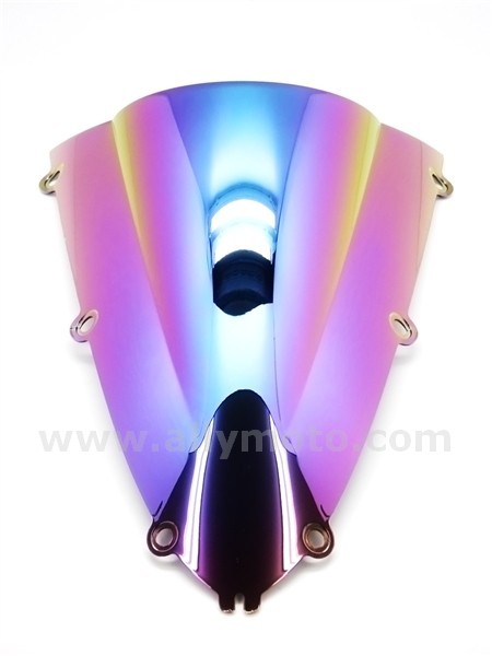 Yamaha YZF R1 Iridium Rainbow Double Bubble Windscreen Shield 1998-1999-2 Yamaha YZF R1 Iridium Rainbow Double Bubble Windscreen Shield 1998-1999-2